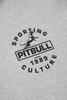 Bluza PIT BULL Tricot Terry PHYSICAL CULTURE szara kaptur