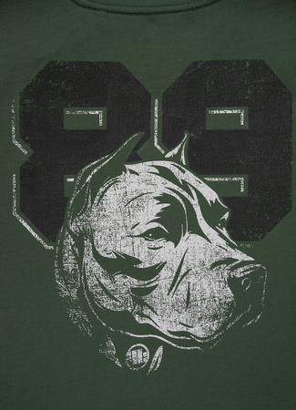 T-shirt PIT BULL DOG 89 grassy green