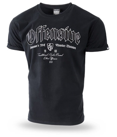 T-shirt DOBERMANS THUNDER OFFENSIVE TS225 czarny