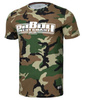 T-shirt PIT BULL SLIM FIT CLASSIC BOXING woodland camo 