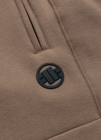 Spodnie sportowe PIT BULL SMALL LOGO HD brązowe