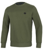 Bluza PIT BULL SMALL LOGO oliwkowa (dark olive) prosta
