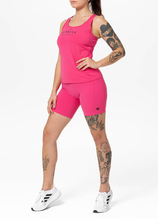 Damskie spodenki sportowe PIT BULL AVENIDA WMN malinowe
