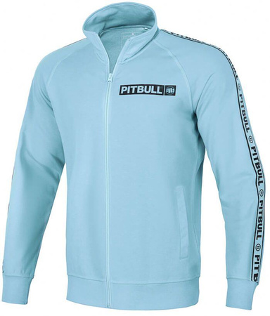 Bluza PIT BULL TRICOT NASSAU błękitna stójka