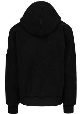 Bluza/kożuch PIT BULL SHERPA GALAXY czarna rozpinana