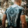Short sleeve rashguard  EXTREME HOBBY MILITARY moro