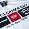 T-shirt DOBERMANS CLEANER BOY TS396 biały