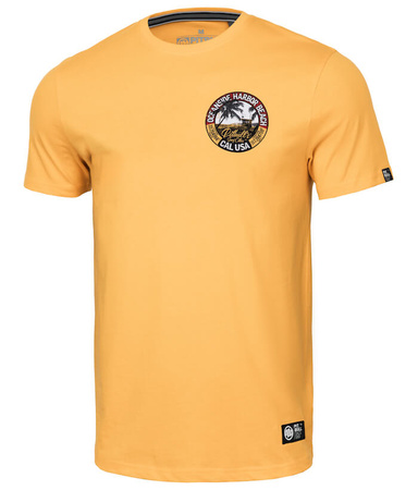 T-shirt PIT BULL OCEANSIDE  pale yellow