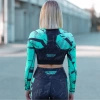 Crop Top Rashguard Longsleeve Damski Neo