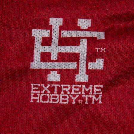 Koszulka techniczna EXTREME HOBBY TRACE czerwony