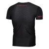 Short sleeve rashguard EXTREME HOBBY BLACK ARMOUR czarny