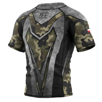 Short sleeve rashguard EXTREME HOBBY MILITARY moro