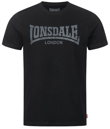 T-shirt LONSDALE LOGO KAI czarny