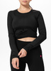 Damski Longsleeve sportowy PIT BULL BUENA WMN czarny