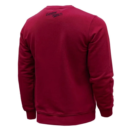 Bluza EXTREME HOBBY WHEEL prosta bordowa