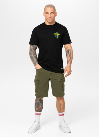 T-shirt PIT BULL BJJ FIGHT DVSN czarny