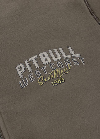 Bluza PIT BULL SANTA MUERTE major olive rozpinana