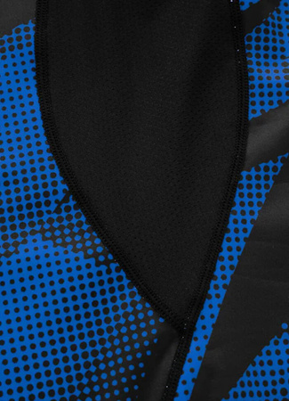 Koszulka sportowa PIT BULL MESH DOT CAMO 2 niebieska krótki rękaw