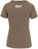 T-shirt damski PIT BULL Denim Washed ANGEL LOGO brązowy (coyote brown)