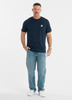 T-shirt PIT BULL SMALL LOGO 25 granatowy (navy)