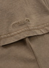 T-shirt damski PIT BULL Denim Washed ANGEL LOGO brązowy (coyote brown)