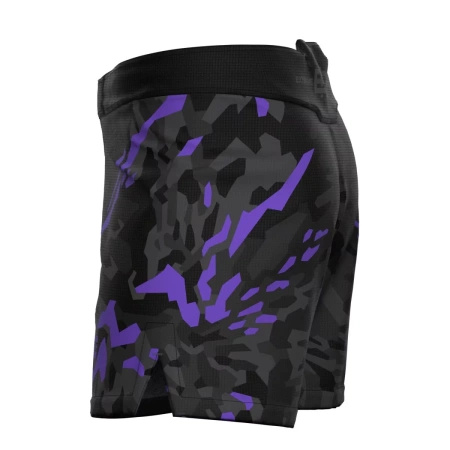 Spodenki athletic EXTREME HOBBY BLACK PANTHER fioletowe