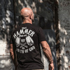 T-shirt DOBERMANS THOR HAMMER TS298 brązowy