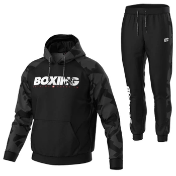 Dres sportowy  EXTREME HOBBY BOLD BOXING komplet czarny