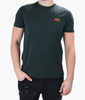 T-shirt ALPHA INDUSTRIES SMALL LOGO ciemnozielony (dark petrol) 188505 353