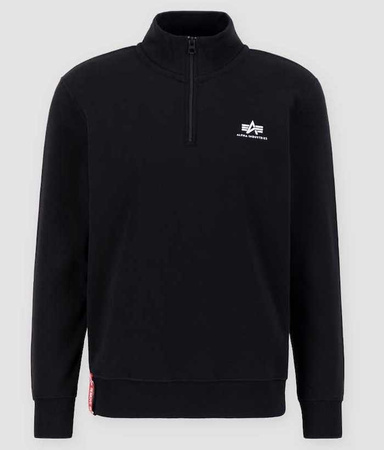 Bluza ALPHA INDUSTRIES HALF ZIP SL czarna 108308  03