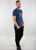 T-shirt ALPHA INDUSTRIES BASIC granatowy (new navy) 100501 435