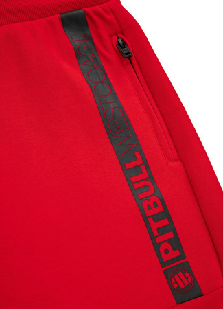 Spodnie sportowe PIT BULL PHOENIX czerwone