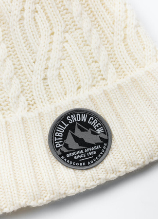 Czapka zimowa PIT BULL SNOW CREW WMN biała