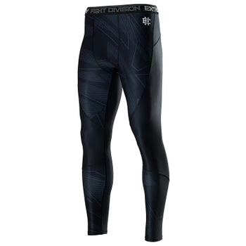 Legginsy męskie  EXTREME HOBBY SHADOW czarny