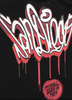 T-shirt PIT BULL Loose Fit GRAFFITI czarny