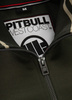 Bluza PIT BULL OLDSCHOOL TAPE LOGO TERRY old green stójka