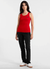 Damski Tank top PIT BULL Rib LAYLA WMN czerwony