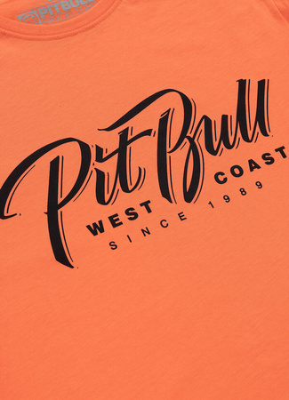 T-shirt PIT BULL EL JEFFE pomarańczowy (fluo orange)