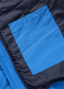 Kurtka PIT BULL NAYLOR HOODED PADDED niebieska (royal blue)