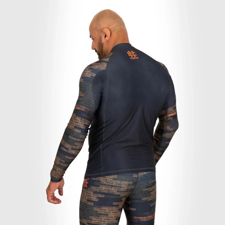 Longsleeve rashguard EXTREME HOBBY PARACORD pomarańczowy