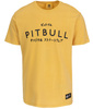 T-shirt PIT BULL Denim Washed MT.FUJI washed yellow