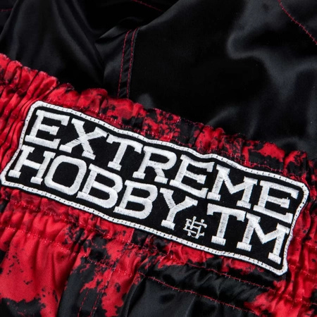 Spodenki muay thai EXTREME HOBBY WHY SO SERIOUS czarny