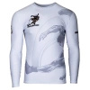 Longsleeve rashguard EXTREME HOBBY WRESTLING biały