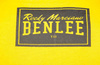 T-shirt BENLEE LOGO żółty