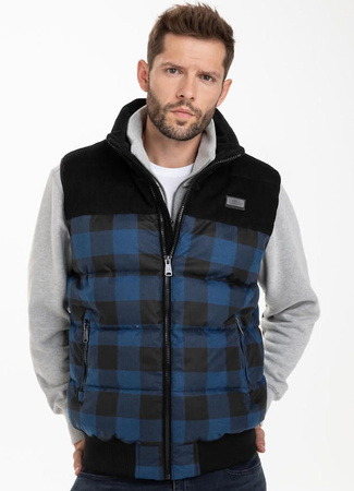 Bezrękawnik PIT BULL CONVOY niebiesko-czarny