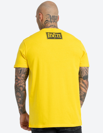 T-shirt BENLEE LOGO żółty