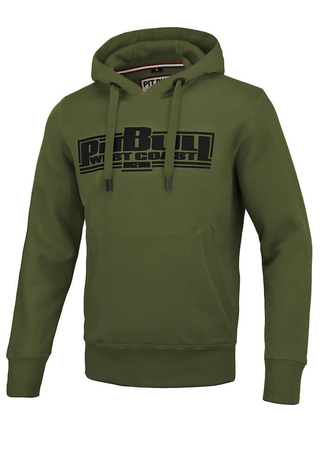 Bluza PIT BULL CLASSIC BOXING 21 oliwkowa kaptur