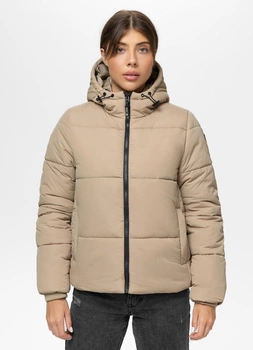 Damska kurtka PIT BULL VISTA WMN beżowa (dark sand)