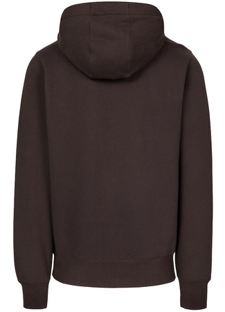 Bluza PIT BULL SMALL LOGO dark chocolate kaptur