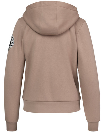 Damska bluza/kożuch PIT BULL SHERPA RUFFINA chocolate mousse rozpinana